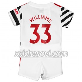 Manchester United Williams 33 Treći Dječji Komplet Dresovi za Nogomet 2020-2021 (+ kratke hlače)